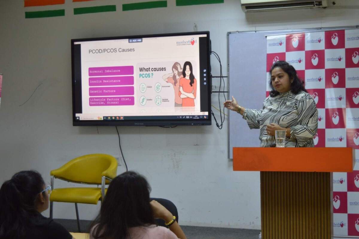 IBMR college professor Taking Workshop on Health Talk