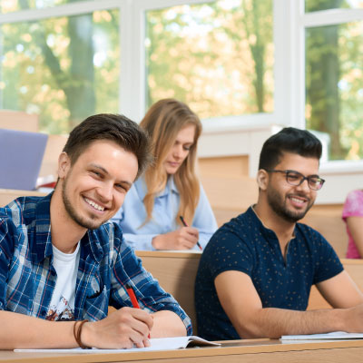 BCA Students in classroom