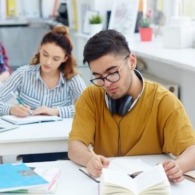 BBA Students in classroom