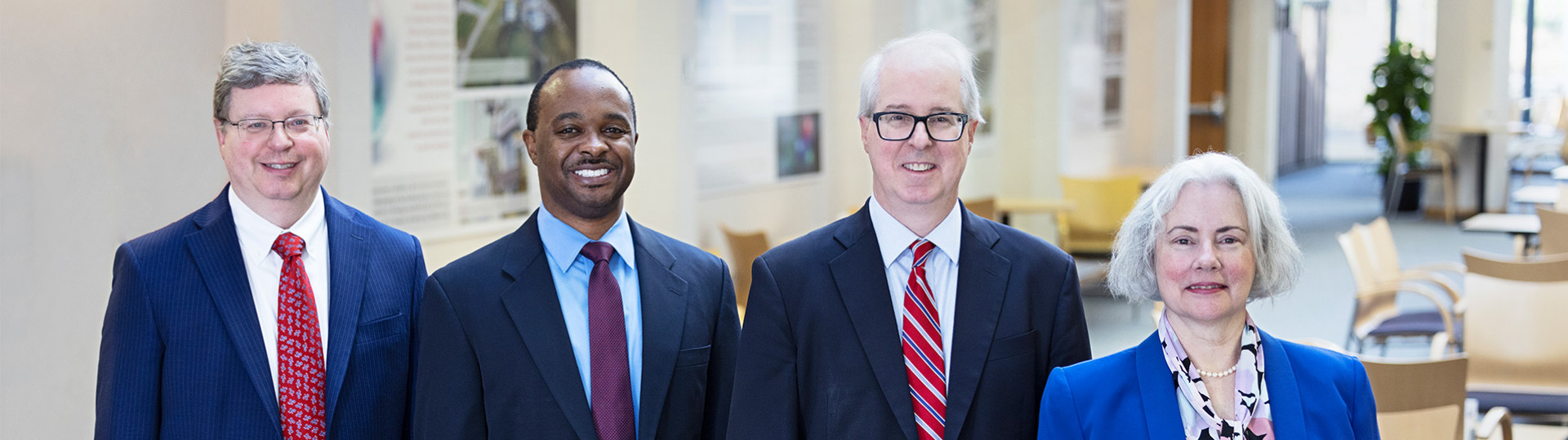 Executive Leadership Team pictured from left to right: David J. Dean, Johnathon Huff, Stuart Henderson, Allison Lung